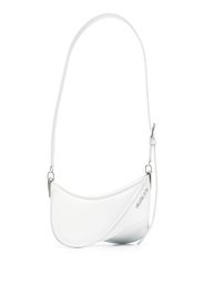 Mugler Borsa a tracolla Spiral Curve 01 piccola goffrata - Bianco