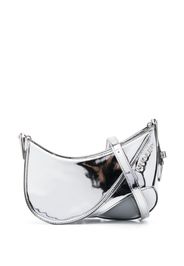 Mugler small Spiral Curve 01 shoulder bag - Argento