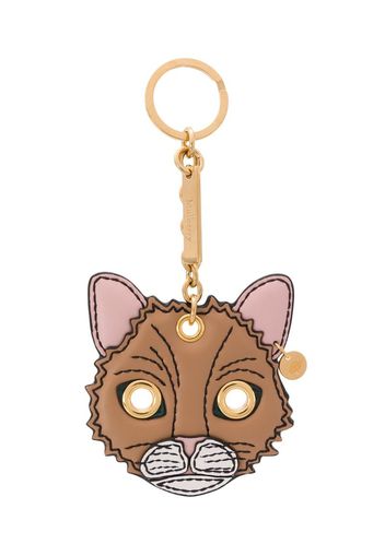 Fluffy Cat keyring