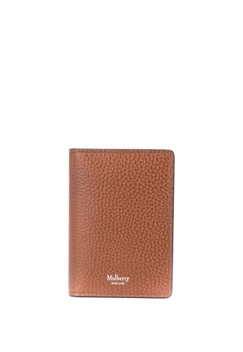 pebbled leather wallet