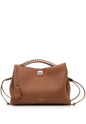 Mulberry Iris heavy grain shoulder bag - Marrone