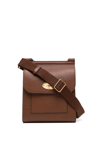 Mulberry small Antony leather crossbody bag - Marrone