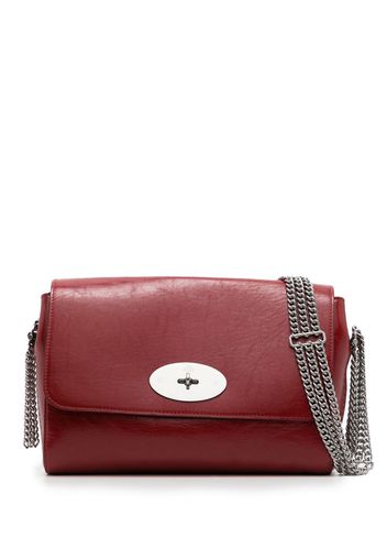 Mulberry medium Lily chain-link shoulder bag - Rosso