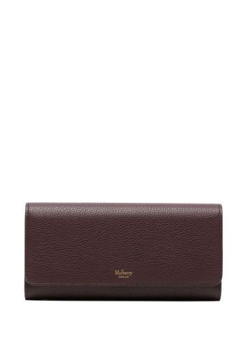 Mulberry foldover leather wallet - Marrone