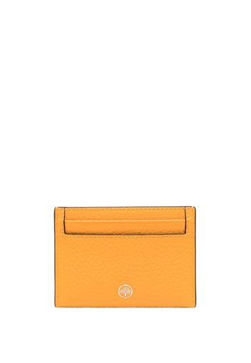 Mulberry logo-stamp leather cardholder - Giallo
