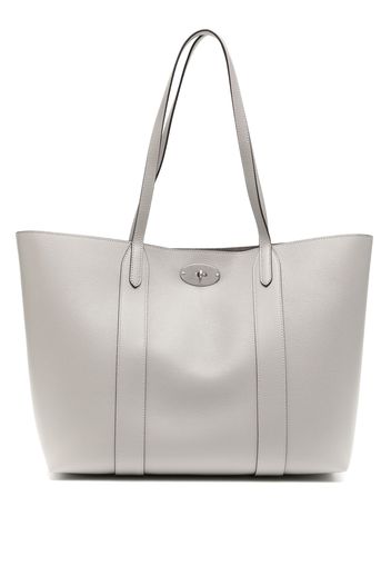 Mulberry Bayswater leather shoulder bag - Grigio