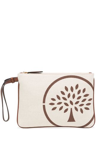 Mulberry Trousse make up con stampa - Marrone