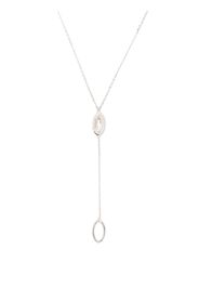Mulberry Bayswater Postman's Lock long necklace - Argento