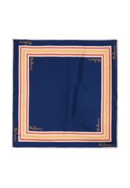 Mulberry Foulard a righe - Blu