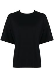 Muller Of Yoshiokubo T-shirt con maniche a spalla bassa - Nero