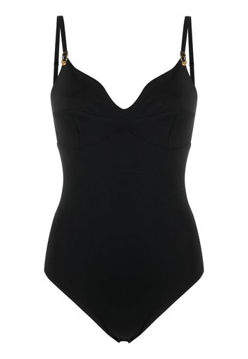 Murmur Body con scollo a V - Nero