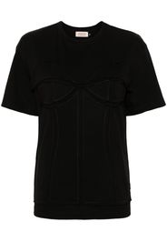 Murmur T-shirt destrutturata - Nero
