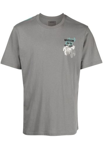 Musium Div. T-shirt con stampa - Grigio