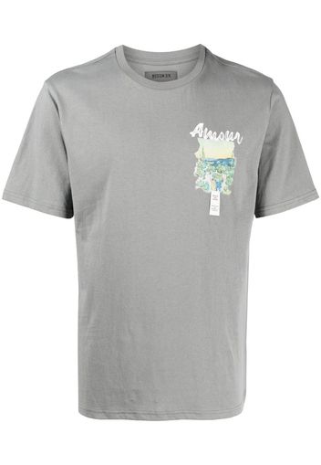 Musium Div. T-shirt Van Gogh con stampa grafica - Grigio