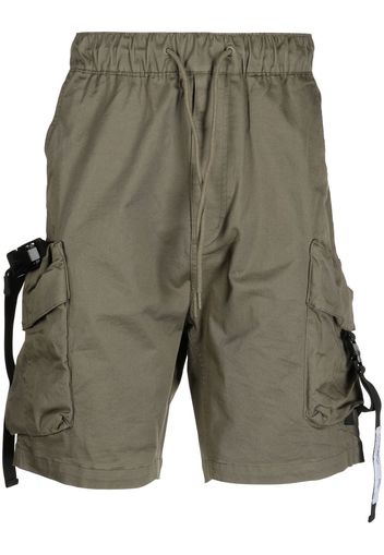 Musium Div. drawstring-waist cargo shorts - Verde