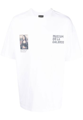 Musium Div. T-shirt con stampa - Bianco