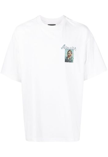 Musium Div. Van Gogh-print cotton T-shirt - Bianco