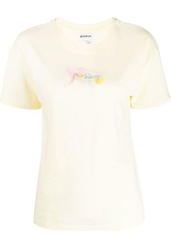 Musium Div. graphic-print cotton T-shirt - Giallo