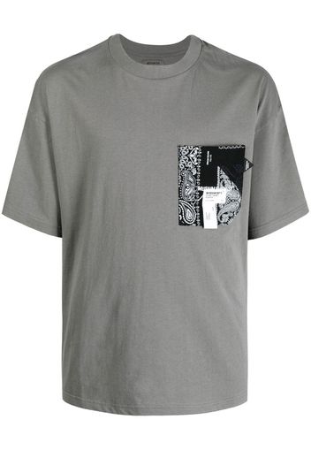 Musium Div. T-shirt con stampa - Grigio