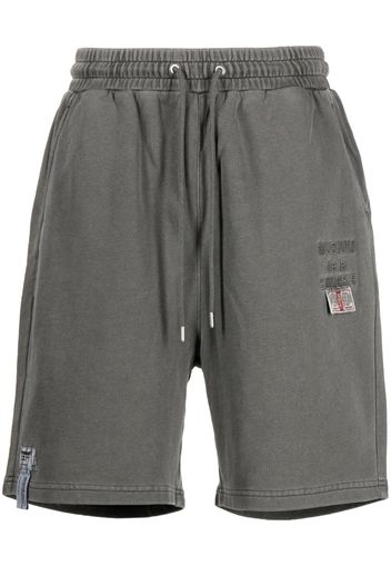 Musium Div. Shorts con effetto vissuto - Grigio