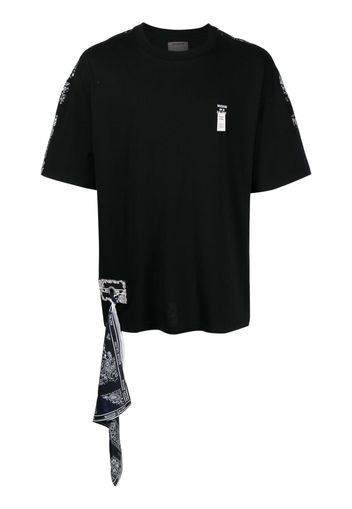 Musium Div. bandana cotton T-shirt - Nero