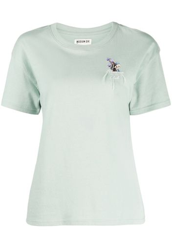 Musium Div. Art Lover Club cotton T-shirt - Verde