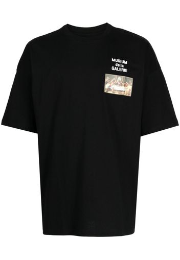 Musium Div. logo-print short-sleeve T-shirt - Nero