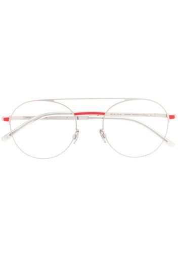 MYKITA ERI 387 SILVER/RYSTYRED Leather/Fur/Exotic Skins->Leather