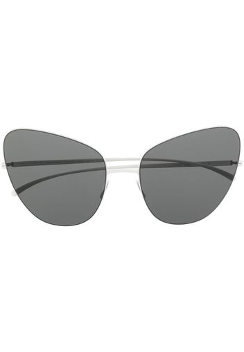 Mykita oval-frame sunglasses - Bianco