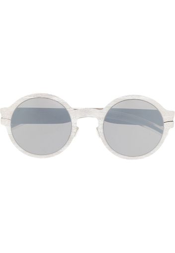 Mykita round-frame tinted sunglasses - Argento