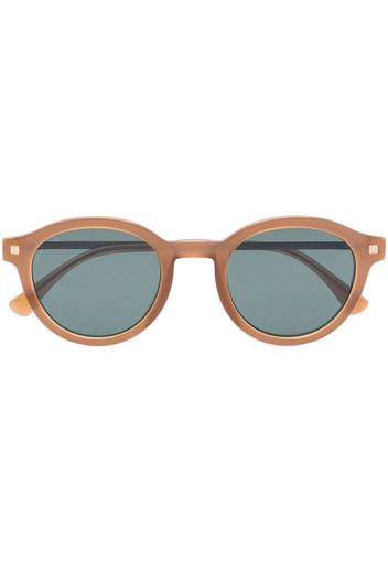 Mykita round-frame sunglasses - Marrone