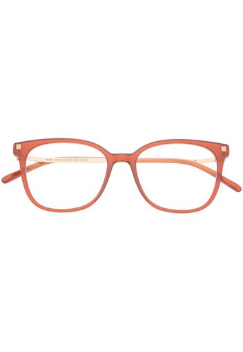 Mykita Kalla 769 squared frame glasses - Arancione