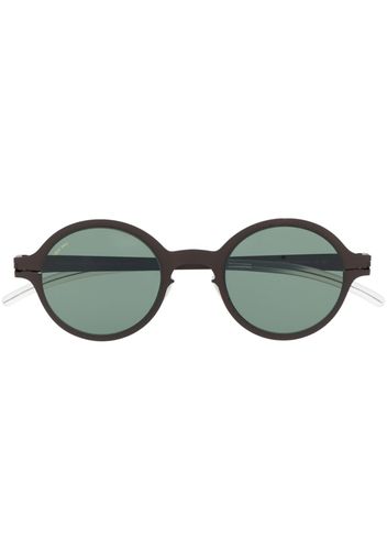 Mykita Nestor round-frame sunglasses - Marrone