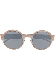 Mykita round-frame sunglasses - Marrone