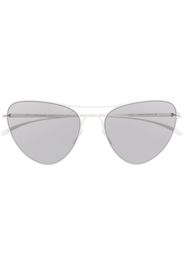 Mykita cat-eye frame tinted sunglasses - Bianco