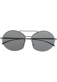 Mykita round-frame tinted sunglasses - Nero