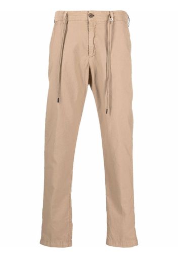 Myths straight-leg drawstring trousers - Toni neutri