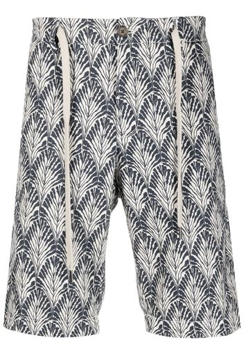 Myths Shorts con stampa - Blu