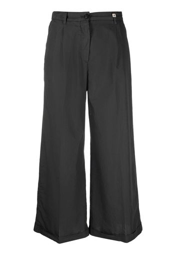 Myths Pantaloni crop a gamba ampia - Grigio