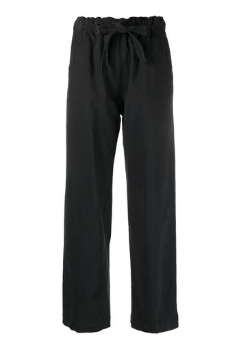 Myths Pantaloni dritti con coulisse - Nero