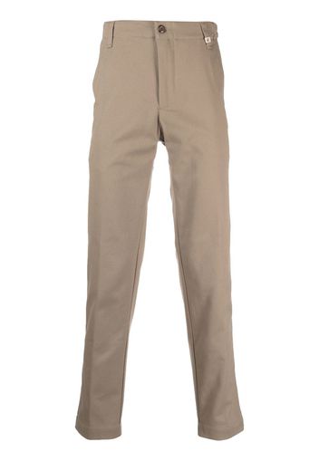 Myths straight-leg chinos - Marrone