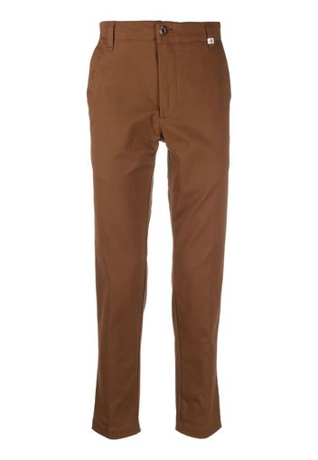 Myths mid-rise straight-leg trousers - Marrone