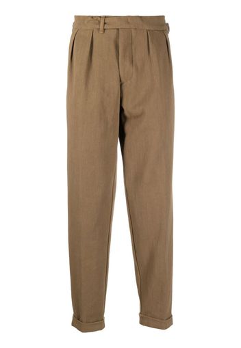 Myths mid-rise tapered chinos - Toni neutri