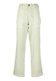 Myths Pantaloni dritti con cuciture - Verde