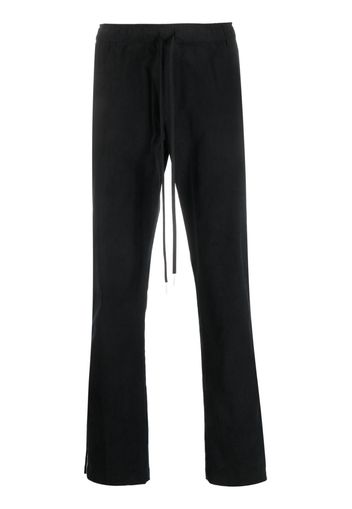 Nahmias logo-patch track-trousers - Nero