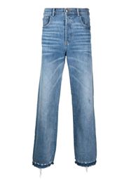 Nahmias straight-leg cut jeans - Blu