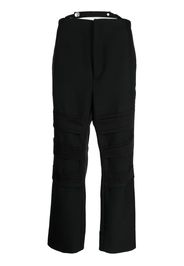 Namacheko concealed front-fastening trousers - Nero