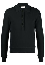 Namacheko Samira ribbed-knit polo shirt - Nero