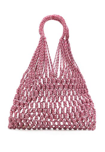 Nannacay Borsa tote Lupi - Rosso