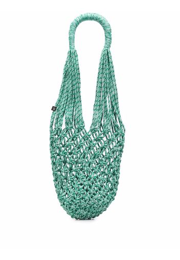 Nannacay Kim macramé shoulder bag - Verde